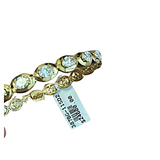 18K Yellow Gold 2.88ctw Diamond Bangle