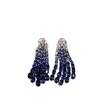 18K White Gold 2.95ctw Diamond Earring Jacket