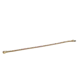 14K Yellow Gold 4.50ctw Diamond Chain Bracelet