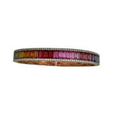 18K Rose Gold 2.15ctw Diamond Bangle