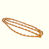 18K Yellow Gold Chain Necklace