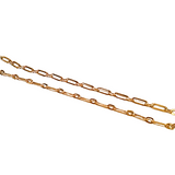 18K Yellow Gold Chain Necklace