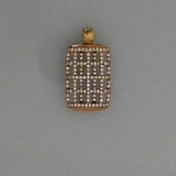 18K Rose Gold 0.49ctw Diamond Pendant