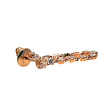 18K Rose Gold 0.63ctw Hoops Earrings