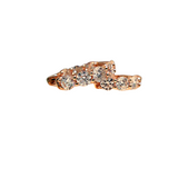 18K Rose Gold 2.40ctw Hoops Earrings