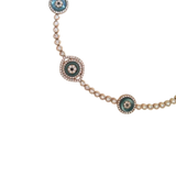 18K Rose Gold 3.59ctw Diamond Tennis Bracelet