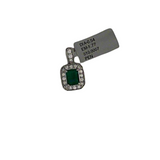 18K White Gold 0.54ctw Diamond Pendant