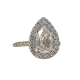 14K White Gold 1.00ctw Diamond Solitaire Ring