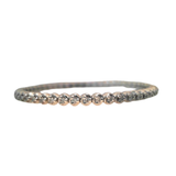 14K White Gold 1.31ctw Diamond Bangle