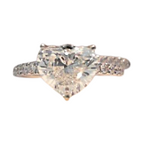 18K White Gold 0.95ctw Diamond Solitaire Ring