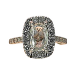 18K White Gold 1.00ctw Diamond Solitaire Ring
