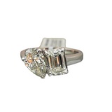 18K White Gold 1.00ctw Diamond Solitaire Ring