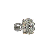 18K White Gold 1.01ctw Diamond Solitaire Ring