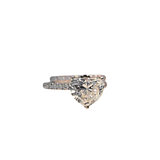 18K White Gold 2.00ctw Diamond Solitaire Ring
