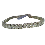 18K White Gold 11.04ctw Diamond Tennis Bangle