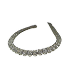 18K White Gold 10.87ctw Diamond Tennis Bracelet