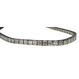 18K White Gold 6.50ctw Diamond Tennis Bracelet