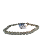 18K Yellow Gold 8.00ctw Diamond Tennis Bracelet