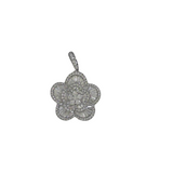 18K White Gold 4.60ctw Diamond Pendant