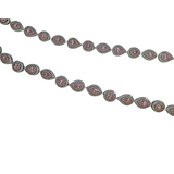 18K White Gold 9.34ctw Diamond Chain Necklace