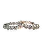 18K White Gold 4.00ctw Diamond Hoops