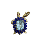 18K Yellow Gold 0.20ctw Diamond Pendant