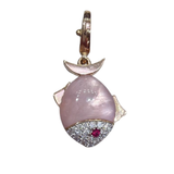 18K Yellow Gold 0.80ctw Diamond Pendant