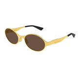 Bottega Veneta BV1456S-001 55 Sunglass Unisex Metal