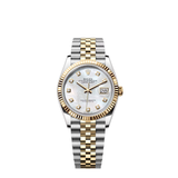 Rolex Oyster, Datejust 36 mm, Oystersteel and Yellow Gold