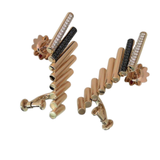 18K Rose Gold 0.86ctw Diamond Earring Jacket Earrings