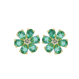 18K Yellow Gold 0.11ctw Studs