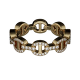 18K Yellow Gold 0.31ctw Diamond Right Hand Ring