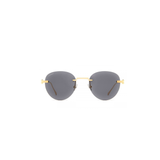 Cartie  CT0331S 002 51 - Gold Pasha de Cartier,Gold Rimless Frame.