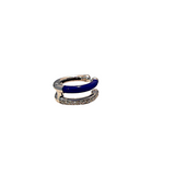 18K White Gold 0.06ctw Diamond Ear Cuff