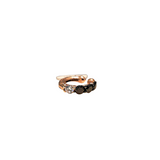 18K Rose Gold 0.40ctw Hoops Earrings