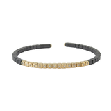 18K Yellow Gold 0.49ctw Diamond Bangle Bracelet
