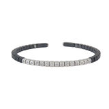 18K White Gold 0.39ctw Diamond Bangle