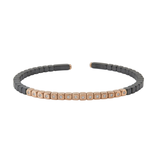 18K Rose Gold 0.38ctw Diamond Bangle
