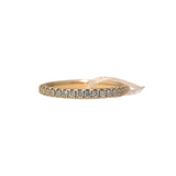18K Yellow Gold 0.53ctw Diamond Solitaire Ring