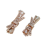 18K Rose Gold 2.66ctw Jacket Earrings
