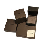 18K Rose Gold Rocky Crystal  Pinky Ring