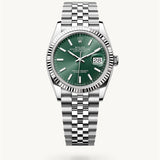 Rolex Datejust 126334 Mint Green Index Dial 41mm