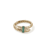 18K Yellow Gold 0.08ctw Diamond Right Hand Ring
