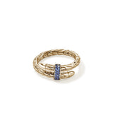 18K Yellow Gold 0.08ctw Diamond Right Hand Ring Ring