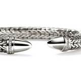 Sterling Silver 0.25ctw Diamond Flex Bracelet