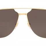Cartier santos  De Grey Sunglasses Gold semi remless  Aviator CT0229S-001 60
