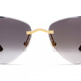 Cartier  CT0399S 001 62 - Gold Panthère De Cartier,  Gold Rimless frame