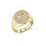 14K Yellow Gold 0.35ctw Diamond Ring