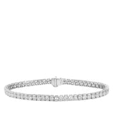 18K White Gold 8.00ctw Diamond Tennis Bracelet