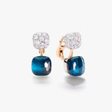 18K Two-Tone 1.47ctw Diamond Earring Jacket